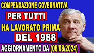 🚨 RISARCIMENTO PER CHI HA LAVORATO O AVUTO PARENTI CHE HANNO LAVORATO PRIMA DEL 1988 [upl. by Earehs618]