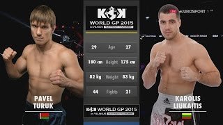 Pavel Turuk vs Karolis Liukaitis KOK World GP 14 November 2015 Vilnius [upl. by Anpas]