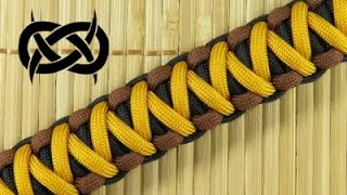 How to make the SolomonV Bar Paracord Bracelet [upl. by Nossyla491]