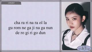 IVE 아이브 I AM Easy Lyrics [upl. by Jacquie]