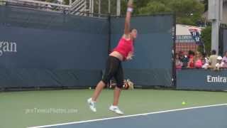 Marion Bartoli 2012 USO practice [upl. by Jamila]