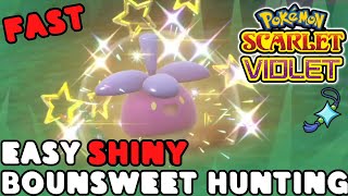 NEW SHINY Hunting Exploit EASY Shiny BOUNSWEET for Pokemon Scarlet and Violet [upl. by Nyltak]