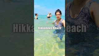 Hikkaduwa Beach  Traveling Wife Travel [upl. by Halfon233]