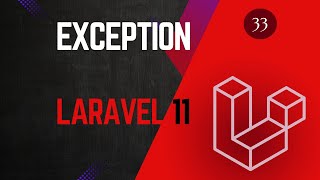 33 Laravel Exception  Laravel 11 tutorial for beginners [upl. by Donnell646]