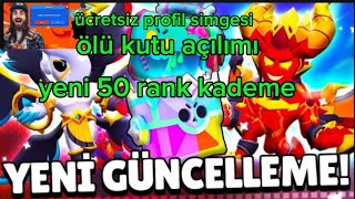 Yeni Güncelleme Ölü kutu açılımı profil Simgesi ücretsiz rozet ve sprey 50 rank shelly ile maçlar [upl. by Bonnibelle590]