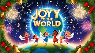 Joy to the World with Lyrics  Christmas Carol amp Song  Kids Song  Sunday School Song [upl. by Hestia900]