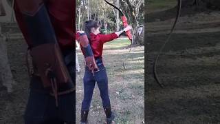 Testing a Recurve Bow by Lairton wood resinart bow archery woodart bowandarrow [upl. by Refotsirhc]