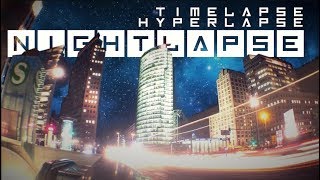 iPhone Long Exposure NIGHTLAPSE HYPERLAPSE TIMELAPSE Low Light Filmic Pro Log DJI Osmo mobile [upl. by Hilarius]