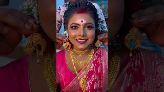 রিসেপশন client demand ✅ call 7431044308 ☎️ youtube makeup bridalmakeup minivlog kolkata [upl. by Twyla]