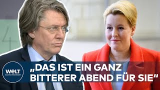 BERLINWAHL quotFranziska Giffeys Karriere hat geendetquot  Gunna Schupelius I WELT ANALYSE [upl. by Eeladnerb105]