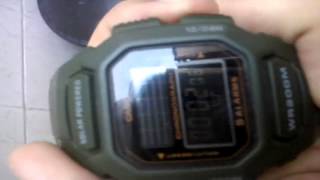 Casio HDDS100 GREEN QUICK Review and Water Resistance Test [upl. by Batista]