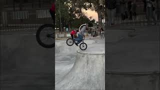 GASPAR GUENDULAIN GTURN ON VERT bmx bsdforever skatepark cordoba [upl. by Oicnoel]