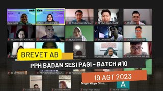 Brevet Pajak AB Batch 10 – PPH BADAN – Sesi Pagi [upl. by Einnim792]