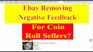 Salted Unsearched Roll Scams Fraud  Ebay Removed Negative Feedback [upl. by Heinrich]