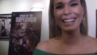 Reign of the Supermen Cast Interviews Jerry O Connell Cress Williams Tony Todd Rebecca Romijn [upl. by Meece969]