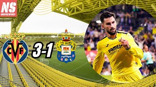 VILLARREAL 31 LAS PALMAS Análisis del partido [upl. by Harday]