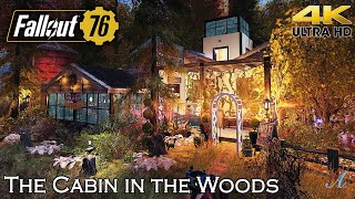 Fallout 76  The Cabin in the Woods camp build Skyline Valley [upl. by Ahsi]