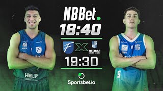 NBBet  🐊Unifacisa X Minas⚡  NBB CAIXA 202324  22032024  Ao vivo com imagens [upl. by Adigun]