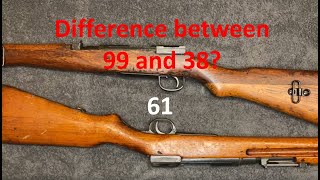 Arisaka Type 38 amp Type 99 Comparison [upl. by Oletha]