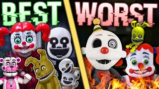 The BEST and WORST FNAF Merch for EVERY Character Part 2 [upl. by Raji]