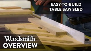 EasytoBuild Table Saw Crosscut Sled [upl. by Kennedy]