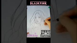 quotFan Art Dibujo de Jennie de Blackpink  Drawing Tutorial y Procesoquot [upl. by Auqenahc]