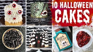 10 More Amazing amp Easy Halloween Cakes [upl. by Ekard]