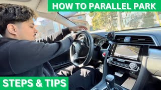 Parallel Parking Driving Test  Beginner Driver Lessonparkingg2test [upl. by Annahsar]