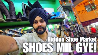 Finally Found it  Buying Shoes for My Cousin’s Wedding  Hidden Shoe Market in Delhi Vlog 7 [upl. by Cl]