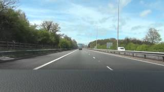 M53  Mid Wirral Motorway  Time Lapse [upl. by Greggs389]