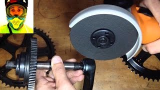 Stuck crank arm • BBS02 BBSHD Bafang 8fun mid drive Electric Bike [upl. by Nagad]