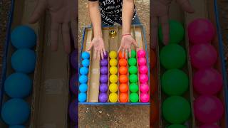 This colorful ball puzzle I can do it in just a minuteshorts [upl. by Ahtnamas]