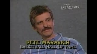 Pistol Pete Maravich  Up Close with Roy Firestone [upl. by Susej]