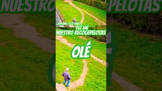 Fortunaelite parla ole el recoge pelotas football reels video viralvideo viralshort viral [upl. by Enelie]