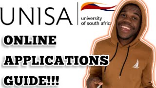 HOW TO APPLY ONLINE AT UNISA FOR 2024  UNIVERISTY [upl. by Ardnuek137]