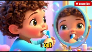 Brush Brush Little Smiles  Fun Tooth Brushing Song for Kids 🪥✨ [upl. by Evangelia]