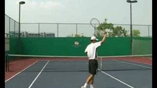 Tennis Serve Acceleration Tip [upl. by Annahael117]