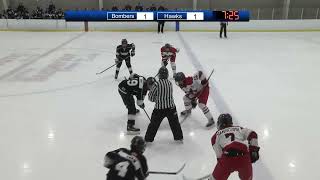 2023 Monctonian U15 SF2  WearWell Bombers vs Moncton Hawks [upl. by Nosneb842]