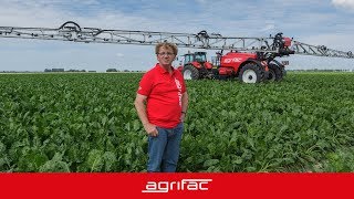 Agrifac Milan II getrokken veldspuit  Gebruikerservaring van Frans Gerbens [upl. by Hasen]