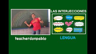 LENGUA  Qué son LAS INTERJECCIONES y sus TIPOS [upl. by Bibbye]