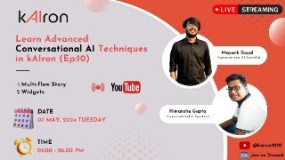 Learn Advanced Conversational AI Techniques in kAIron Ep10 [upl. by Gifford]