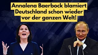 Baerbock blamiert Deutschland erneut Putins Reaktion spricht Bände [upl. by Barbi]