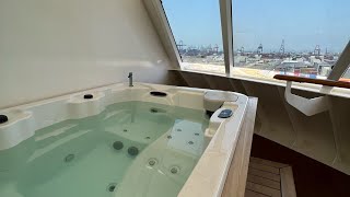 MSC Bellissima  Cabin 13004  Premium Suite With Balcony amp Whirlpool [upl. by Irmgard]