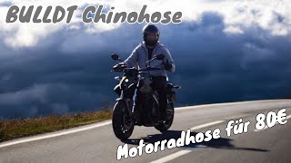 BULLDT Chino  Motorradhose für 80€  Macht das Sinn [upl. by Yanarp]