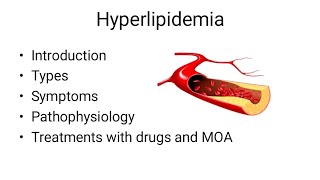 Hyperlipidemia types symptoms pathophysiology and treatment [upl. by Spalding]