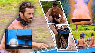 5 Times Survivor Players Hacked Challenges 60 [upl. by Meekahs]