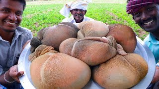 Goat Intestine Gravy  Cooking Goat Boti with Goat Lungs  Clean Goat Intestine  Village Food [upl. by Zoarah]