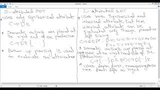 s attributed vs L attributed sdt [upl. by Wyndham]