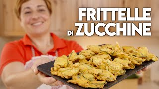 FRITTELLE DI ZUCCHINE Ricetta Facile  Fatto in Casa da Benedetta [upl. by Ayadahs]