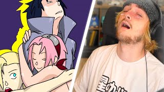 Vezypoo Reacts To SUS Naruto Fan Animations [upl. by Ruddy]